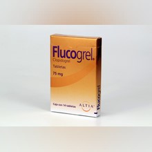 [CLOPIDOGREL] FLUCOGREL 75MG TABLETAS C/14