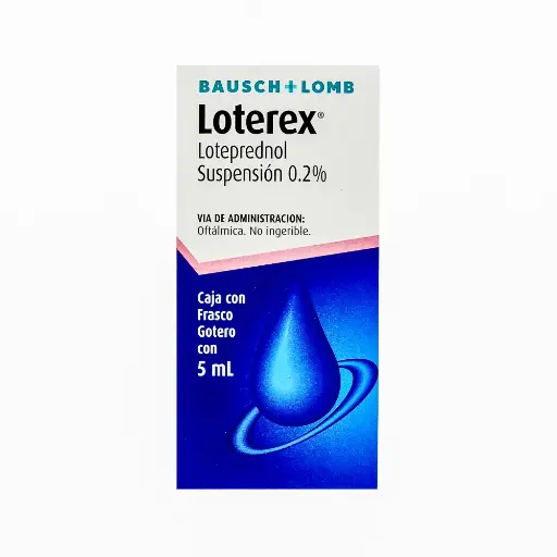 [LOTEPREDNOL] LOTEREX 0.2% GOTAS 5ML
