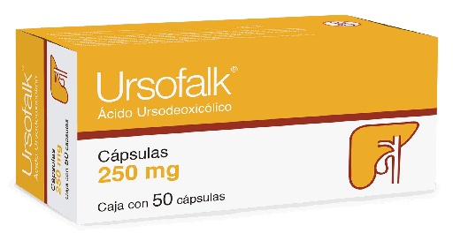 [ACIDO URSODEOXICOLICO] URSOFALK 250MG CAPSULAS CON 50
