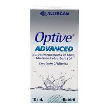 [CARBOXIMETILCELULOSA,GLICERINA,POLISORBATO 80] OPTIVE ADVANCED GOTAS OFTALMICAS 10ML