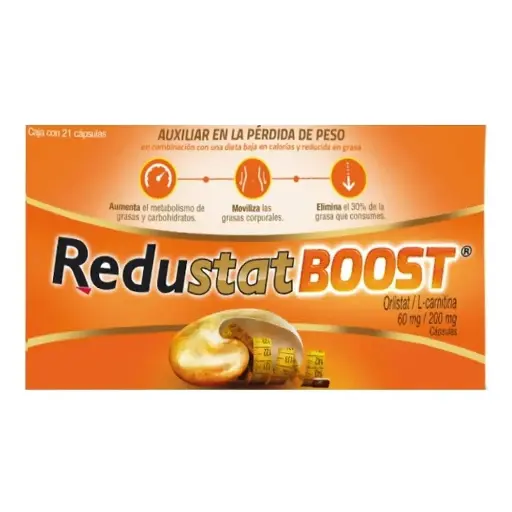 [ORLISTAT,CARNITINA] REDUSTAT BOOST CAPSULAS CON 21