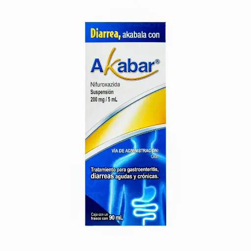 [NIFUROXAZIDA] AKABAR 220MG SUSPENSION 90ML