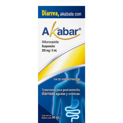 [NIFUROXAZIDA] AKABAR 220MG SUSPENSION 90ML