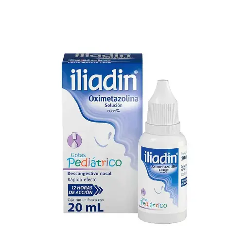 [OXIMETAZOLINA] ILIADIN BEBE 0.01% SOLUCION NASAL 20ML