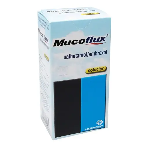[SALBUTAMOL,AMBROXOL] MUCOFLUX 0.04/0.150G SOLUCION 120ML