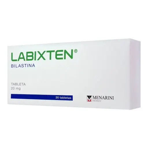 [BILASTINA] LABIXTEN 20MG TABLETAS CON 20