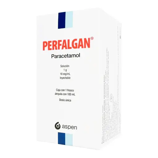 [PARACETAMOL] PERFALGAN 1G SOLUCION INYECTABLE FRASCO 100ML