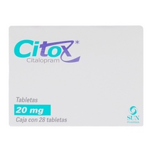 [CITALOPRAM] CITOX 20MG TABLETAS C/28