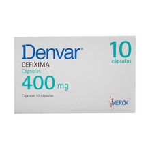 [CEFIXIMA] DENVAR 400MG CAPSULAS C/10