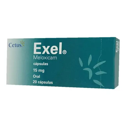 [MELOXICAM] EXEL 15MG CAPSULAS CON 20