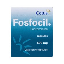 [FOSFOMICINA] FOSFOCIL 500MG CAPSULAS C/6