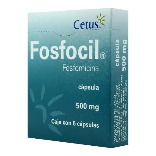 [FOSFOMICINA] FOSFOCIL 500MG CAPSULAS CON 6
