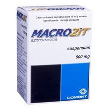 [AZITROMICINA] MACROZIT 600MG SUSPENSION 15ML