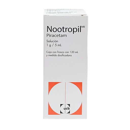 [PIRACETAM] NOOTROPIL 1G/5ML SOLUCION 120 ML