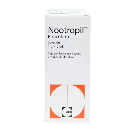 [PIRACETAM] NOOTROPIL 1G/5ML SOLUCION 120 ML