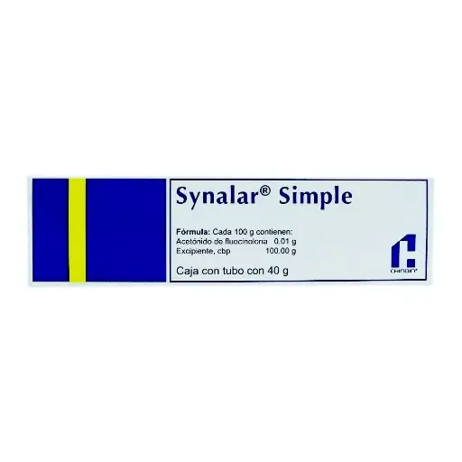 [FLUOCINOLONA] SYNALAR SIMPLE 0.01% CREMA 40G