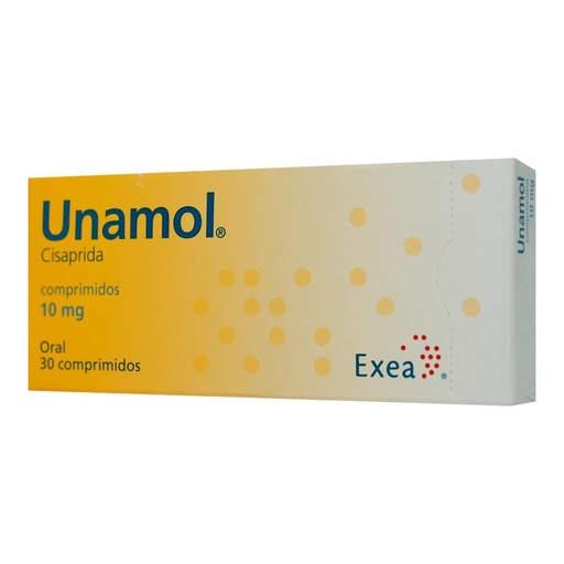 [CISAPRIDA] UNAMOL COMP 10MG CON 30