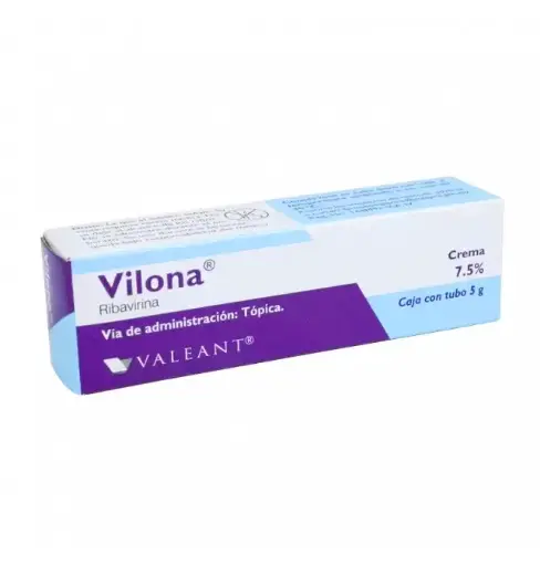[RIBAVIRINA] VILONA 7.5% CREMA TUBO 5G