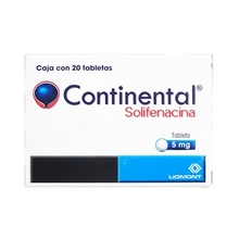 [SOLIFENACINA] CONTINENTAL 5MG TABLETAS C/20