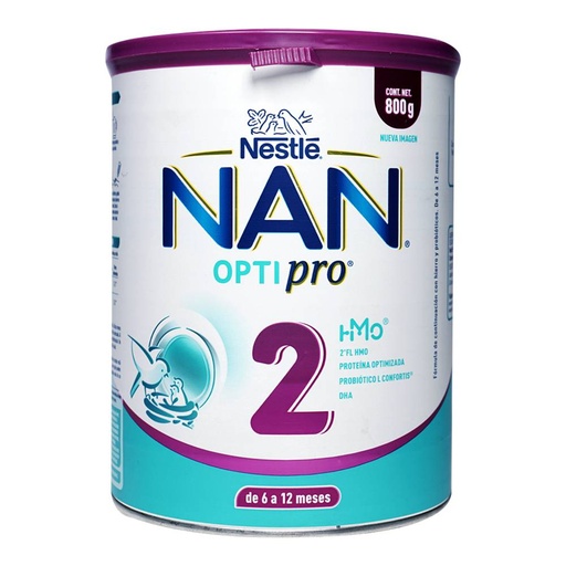 [FORMULAS PARA BEBES] LECHE NAN 2 OPTIPRO 800G