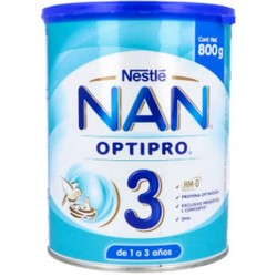 [FORMULAS PARA BEBES] LECHE NAN 3 OPTIPRO 800G