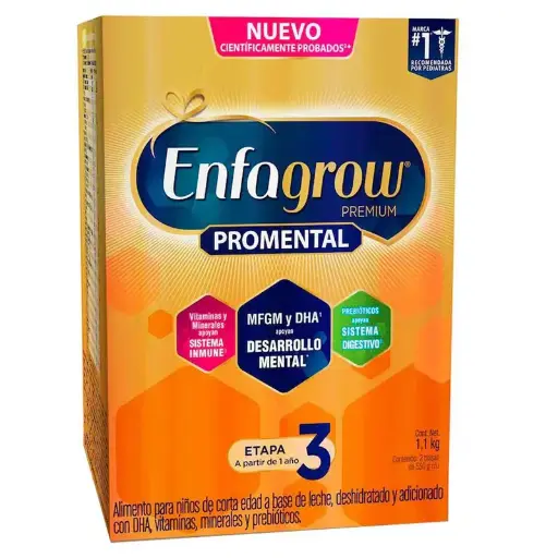 [FORMULAS PARA BEBES] LECHE ENFAGROW 3 PREMIUM 1.1KG