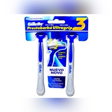 [CUIDADO PERSONAL,HIGIENE] RASTRILLO GILLETTE PRESTO ULTRA 3 PAQ CON 1
