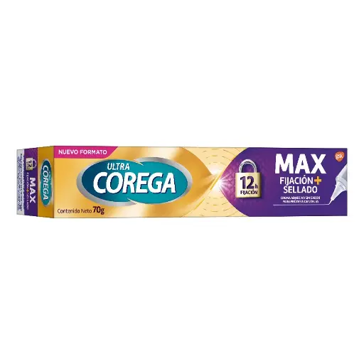 [CUIDADO PERSONAL,HIGIENE] COREGA ADHESIVO ULTRA MAX FI+S 70G