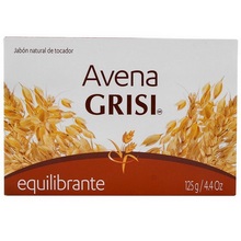 [CUIDADO PERSONAL,HIGIENE] JABON GRISI AVENA 125G