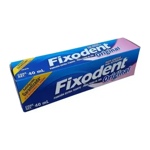 [CUIDADO PERSONAL,HIGIENE] ADHESIVO DENTAL FIXODENT ORIG 40 ML
