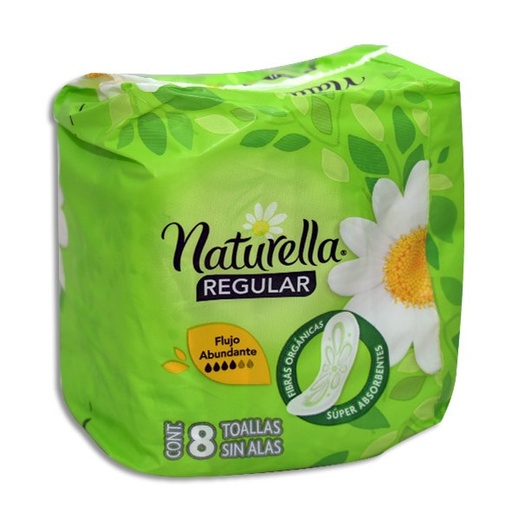 [CUIDADO PERSONAL,HIGIENE] TOALLAS SANIT NATURELLA MZNLLA C/A C/8