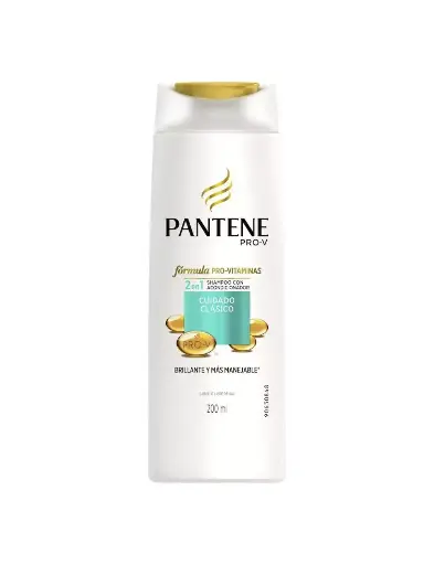 [CUIDADO PERSONAL,HIGIENE] SHAMPOO PANTENE 2 EN 1 CCLAS 200ML