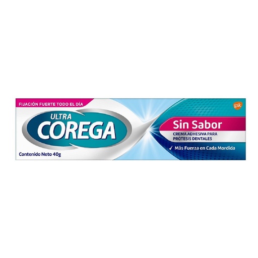 [CUIDADO PERSONAL,HIGIENE] COREGA ULTRA ADHESIVA SIN-SABOR CREMA 40G
