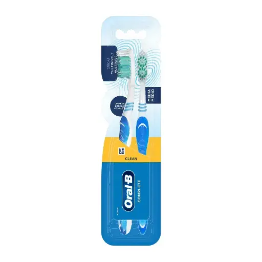 [CUIDADO PERSONAL,HIGIENE] CEPILLO DENTAL ORAL-B COMPLETE 40MED2X1