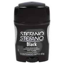 [CUIDADO PERSONAL,HIGIENE] DESODORANTE STEFANO STICK BLACK 60G
