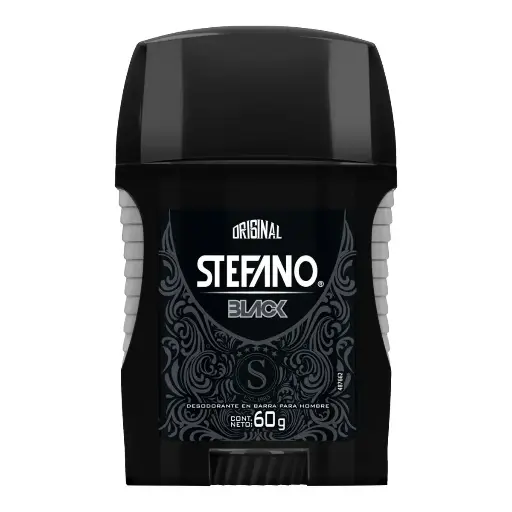 [CUIDADO PERSONAL,HIGIENE] DESODORANTE STEFANO STICK BLACK 60G