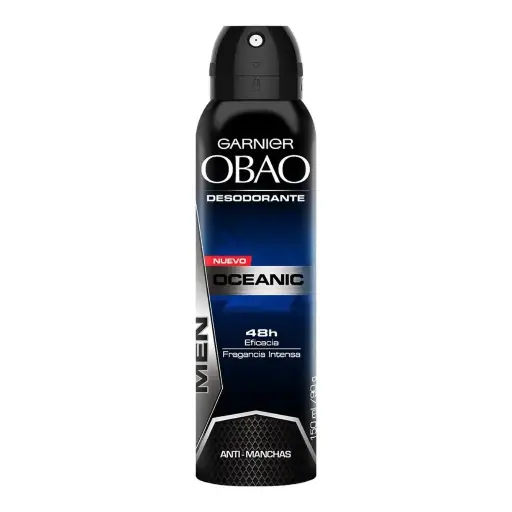 [CUIDADO PERSONAL,HIGIENE] DESODORANTE OBAO AEROSOL OCEANIC 150ML