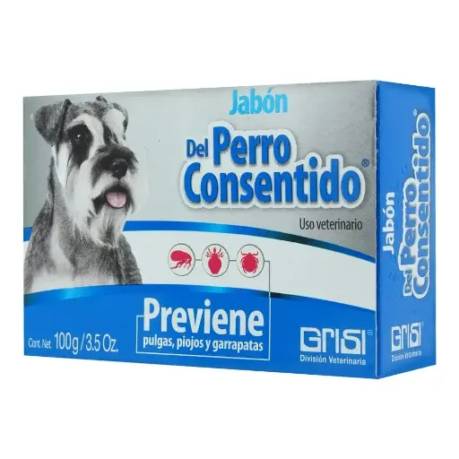 [CUIDADO PERSONAL,HIGIENE] JABON PERRO CONS GRISI 100G