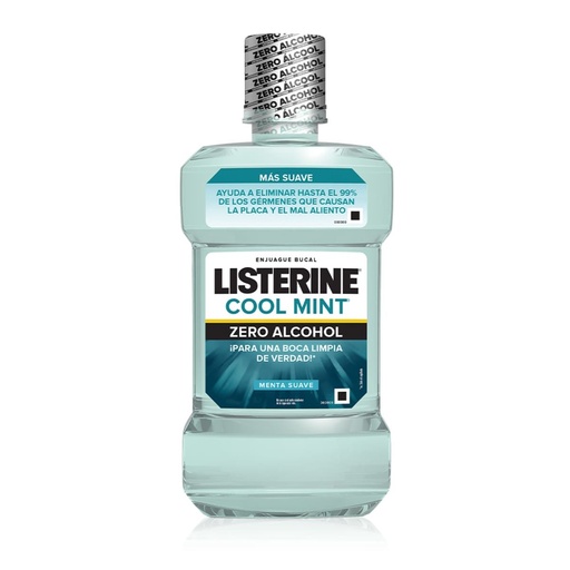 [CUIDADO PERSONAL,HIGIENE] LISTERINE ZERO MENTA SUAVE 250ML