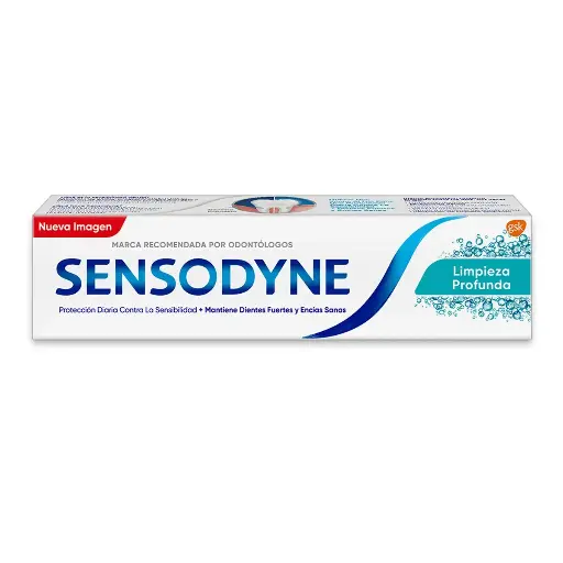 [CUIDADO PERSONAL,HIGIENE] PASTA DENTAL SENSODYNE LIMPIEZA PROFUNDA 113G