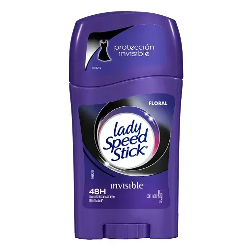 [CUIDADO PERSONAL,HIGIENE] DESODORANTE LADY SPEED STICK INVISIBLE FLORAL 45G