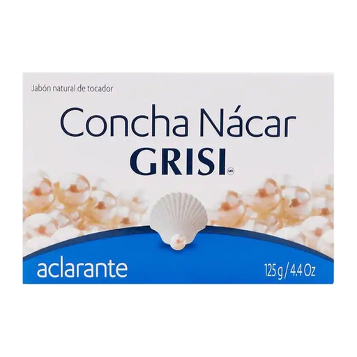 [CUIDADO PERSONAL,HIGIENE] JABON GRISI CONCHA NACAR 125G