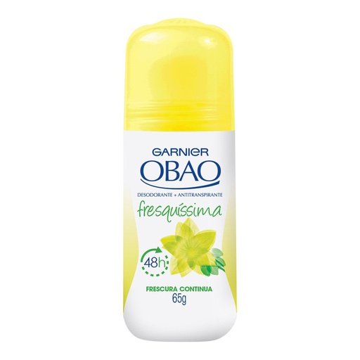 [CUIDADO PERSONAL,HIGIENE] DESODORANTE OBAO ROLL-ON FRESQUISSIMA 65G