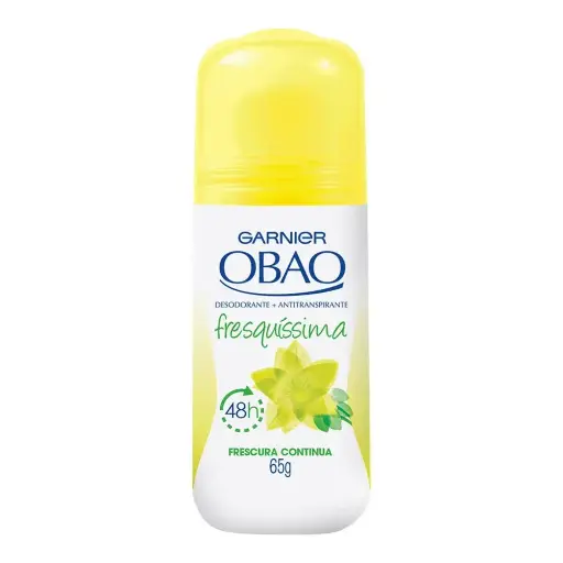 [CUIDADO PERSONAL,HIGIENE] DESODORANTE OBAO ROLL-ON FRESQUISSIMA 65G