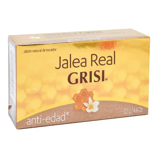 [CUIDADO PERSONAL,HIGIENE] JABON GRISI JALEA REAL ANTI-EDAD 125 G