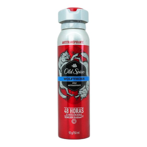 [CUIDADO PERSONAL,HIGIENE] DESODORANTE OLD SPICE AEROSOL WOLFTHORN ANT 150ML