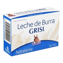 [CUIDADO PERSONAL,HIGIENE] JABON GRISI LECHE DE BURRA 125G