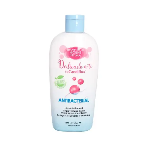 [CUIDADO PERSONAL,HIGIENE] SHAMPOO CANDIFLUX ANTIBACTERIAL 250ML