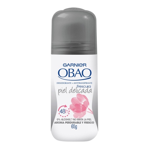 [CUIDADO PERSONAL,HIGIENE] DESODORANTE OBAO ROLL-ON PIEL DELICADA 65G