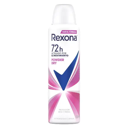 [CUIDADO PERSONAL,HIGIENE] DESODORANTE REXONA AEROSOL POWDER DRY 150ML